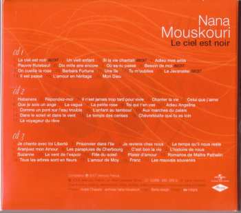 3CD Nana Mouskouri: Les 50 Plus Belles Chansons - Le Ciel Est Noir DIGI