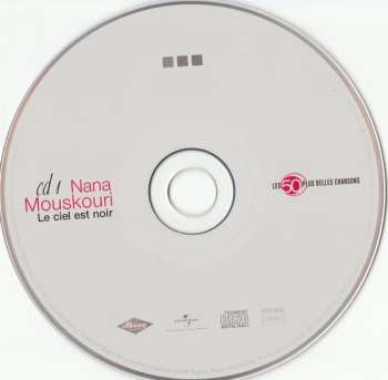 3CD Nana Mouskouri: Les 50 Plus Belles Chansons - Le Ciel Est Noir DIGI