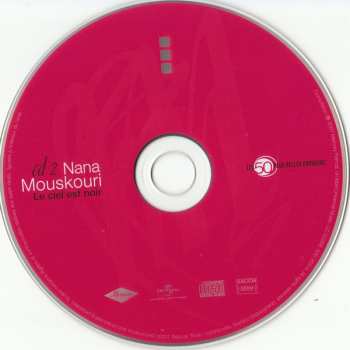 3CD Nana Mouskouri: Les 50 Plus Belles Chansons - Le Ciel Est Noir DIGI