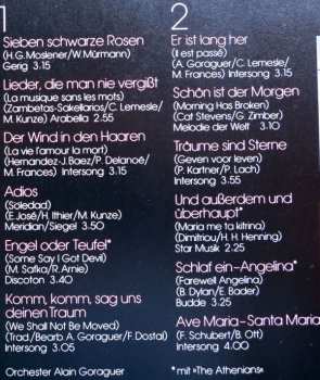 LP Nana Mouskouri: Sieben Schwarze Rosen