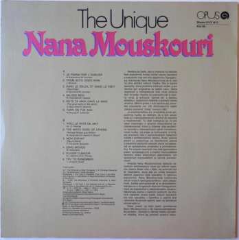 LP Nana Mouskouri: The Unique Nana Mouskouri