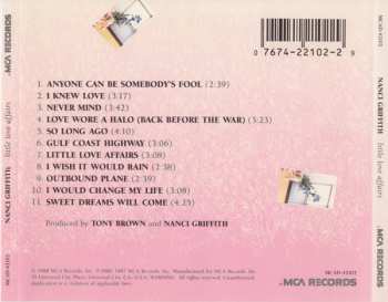 CD Nanci Griffith: Little Love Affairs
