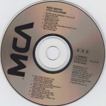 CD Nanci Griffith: Little Love Affairs