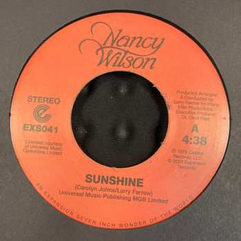 Album Nancy Wilson: Sunshine / The End Of Our Love