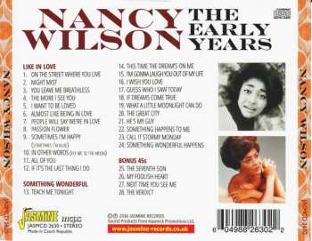 CD Nancy Wilson: The Early Years