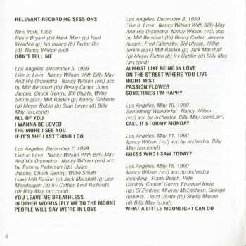 2CD Nancy Wilson: The Early Years 1956-62