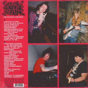 LP Napalm Death: From Enslavement To Obliteration