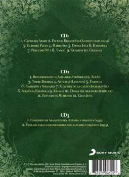 3CD Narciso Yepes: Caprichos Y Escenas Para Guitarra