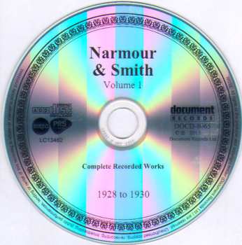 CD Narmour & Smith: Volume 1: Complete Recorded Works (1928-1930)