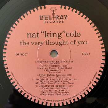LP Nat King Cole: The Very Thought Of You LTD