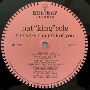 LP Nat King Cole: The Very Thought Of You LTD