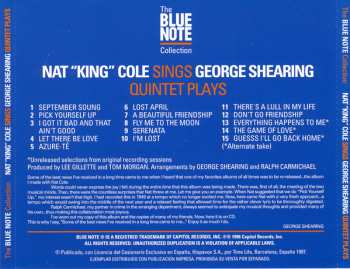 CD Nat King Cole: Nat King Cole Sings / George Shearing Plays