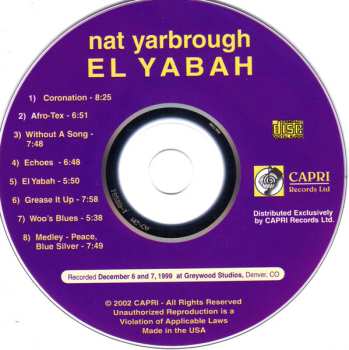 CD Nat Yarbrough: El Yabah
