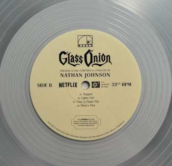 2LP Nathan Johnson: Glass Onion (A Benoit Blanc Murder Mystery Soundtrack) CLR