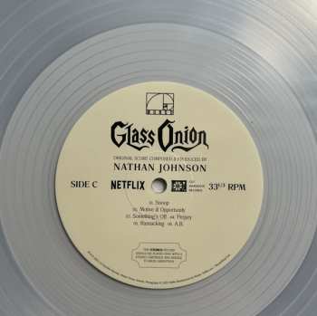 2LP Nathan Johnson: Glass Onion (A Benoit Blanc Murder Mystery Soundtrack) CLR