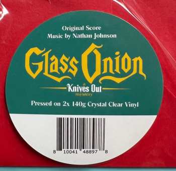 2LP Nathan Johnson: Glass Onion (A Benoit Blanc Murder Mystery Soundtrack) CLR