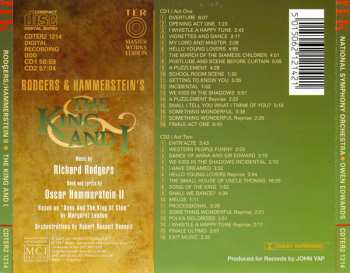 2CD The National Symphony Orchestra: The King And I - First Complete Recording