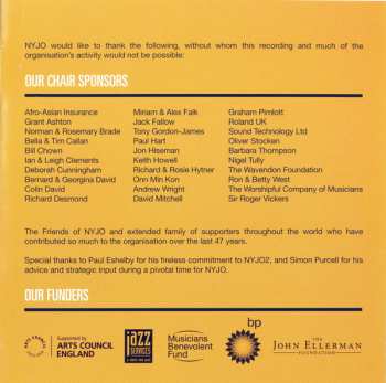 CD National Youth Jazz Orchestra: The Change