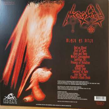 LP Necrodeath: Black As Pitch LTD