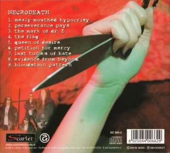CD Necrodeath: Ton(e)s Of Hate