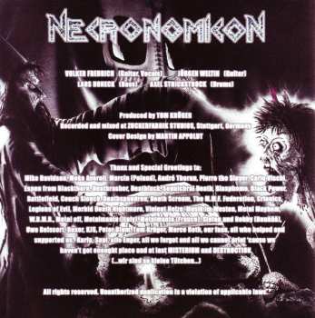 CD Necronomicon: Apocalyptic Nightmare