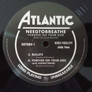 EP NEEDTOBREATHE: Forever On Your Side