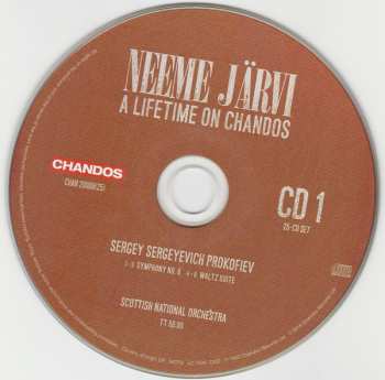 25CD/Dobozkészlet Neeme Järvi: A Lifetime On Chandos