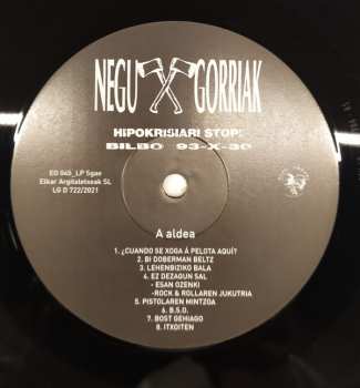 LP Negu Gorriak: Hipokrisiari Stop! (Bilbo 93-X-30)