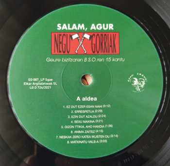 LP Negu Gorriak: Salam, Agur