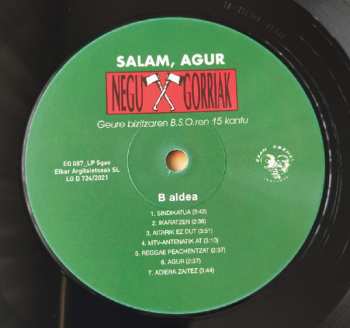 LP Negu Gorriak: Salam, Agur