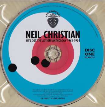 2CD Neil Christian: He's Got The Action! Anthology 1962-1974 DIGI
