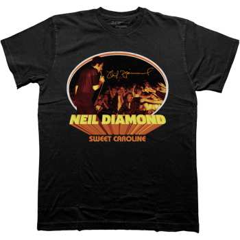Merch Neil Diamond: Póló Sweet Caroline Oval