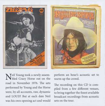 CD Neil Young: Acoustic Tour 1976