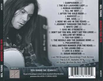 CD Neil Young: Acoustic Tour 1976
