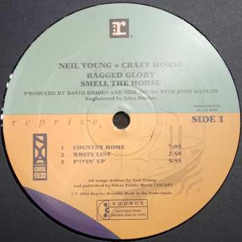 3LP Neil Young & Crazy Horse: Ragged Glory