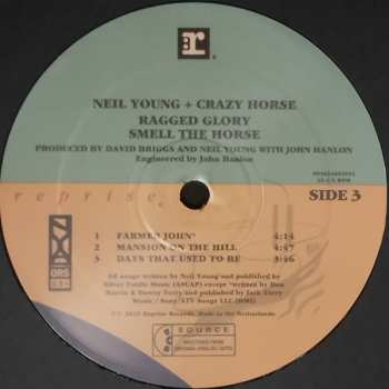 3LP Neil Young & Crazy Horse: Ragged Glory