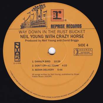 4LP/2CD/DVD/Dobozkészlet Neil Young & Crazy Horse: Way Down In The Rust Bucket DLX | NUM | LTD