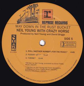 4LP/2CD/DVD/Dobozkészlet Neil Young & Crazy Horse: Way Down In The Rust Bucket DLX | NUM | LTD