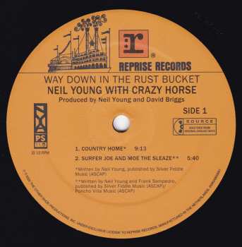 4LP/2CD/DVD/Dobozkészlet Neil Young & Crazy Horse: Way Down In The Rust Bucket DLX | NUM | LTD