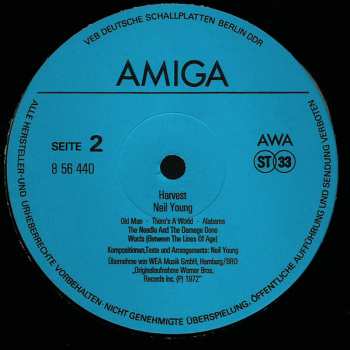 LP Neil Young: Harvest