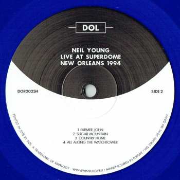 LP Neil Young: Live at Superdome, New Orleans 1994 CLR