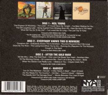 4CD/Dobozkészlet Neil Young: Official Release Series Discs 1-4