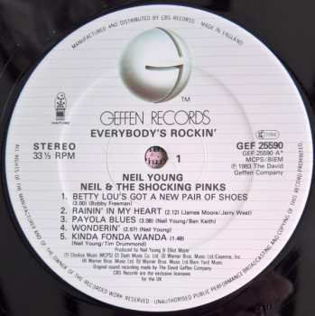 LP Neil Young: Everybody's Rockin'