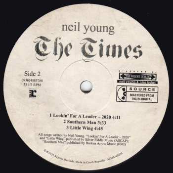 LP Neil Young: The Times