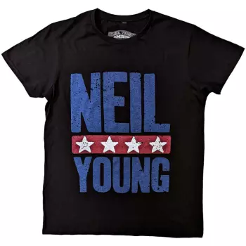 Póló Stars Logo Neil Young