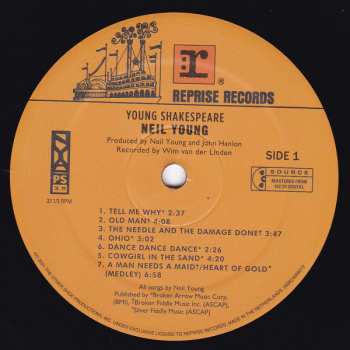 LP/CD/DVD/Dobozkészlet Neil Young: Young Shakespeare DLX | NUM | LTD
