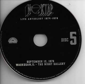 5CD Nektar: Live Anthology 1974 - 1976