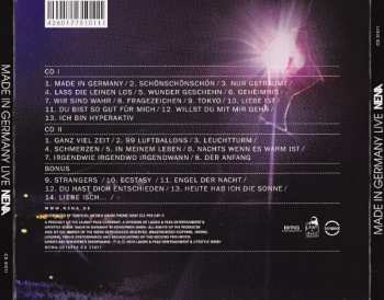 2CD Nena: Made In Germany Live