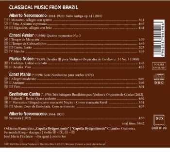 CD Alberto Nepomuceno: Classical Music From Brazil