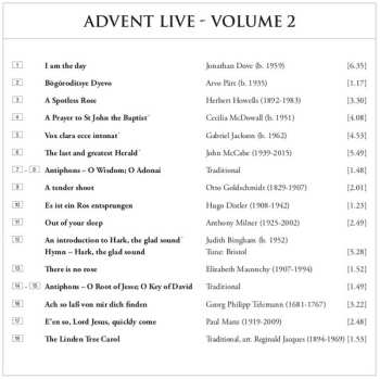 CD St. John's College Choir: Advent Live Volume 2